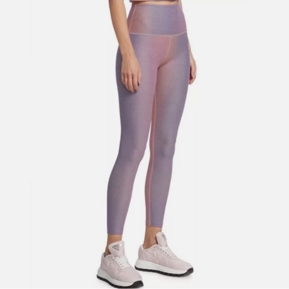 Beyond Yoga Softmark Caught In The Midi High Waist Leggings Chai Jewel XL - Picture 2 of 12
